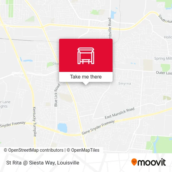 St Rita @ Siesta Way map