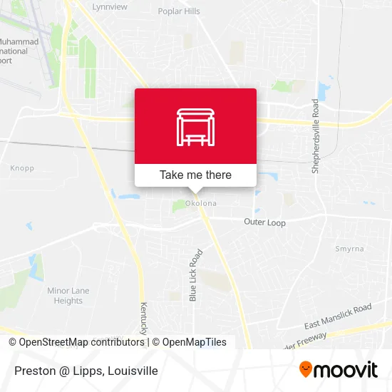Preston @ Lipps map
