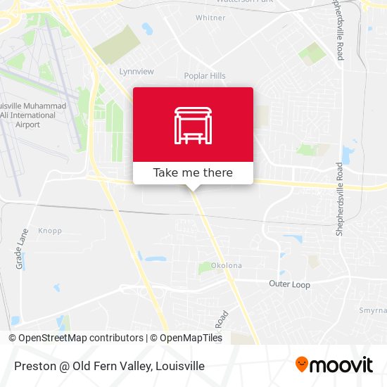 Mapa de Preston @ Old Fern Valley