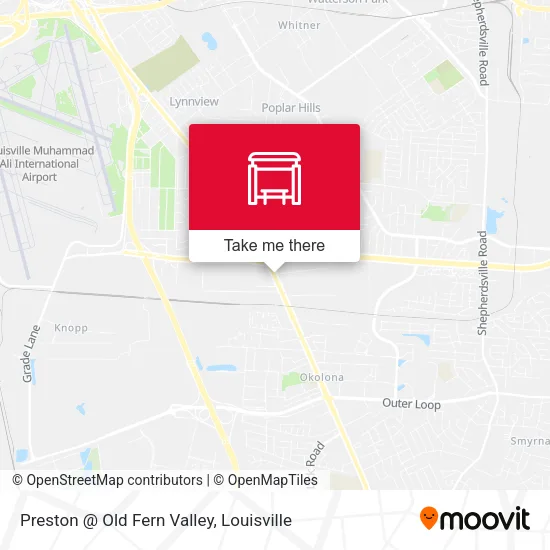Preston @ Old Fern Valley map