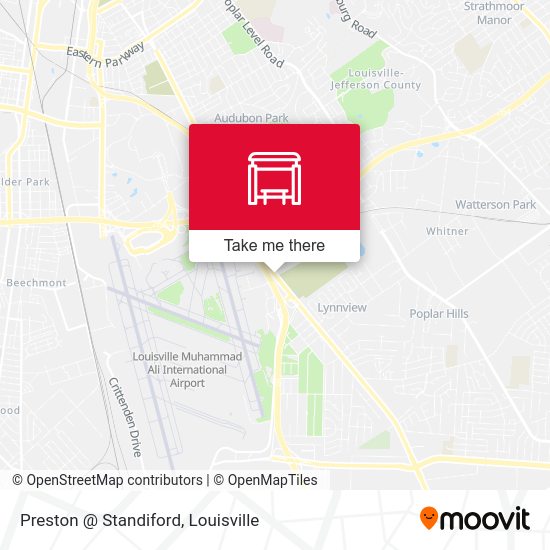Preston @ Standiford map