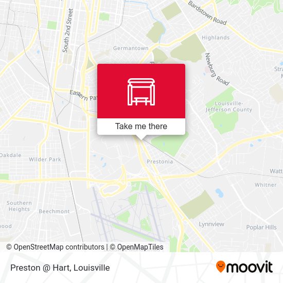 Mapa de Preston @ Hart