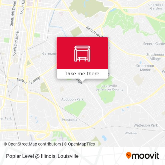 Poplar Level @ Illinois map
