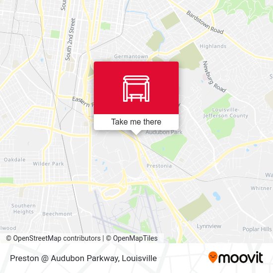 Mapa de Preston @ Audubon Parkway