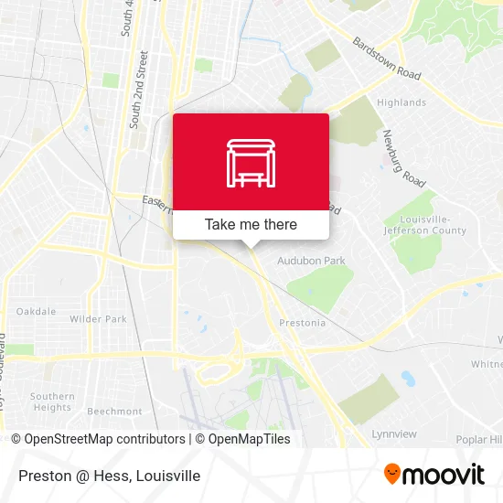 Preston @ Hess map
