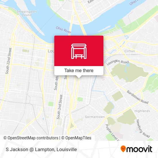 S Jackson @ Lampton map