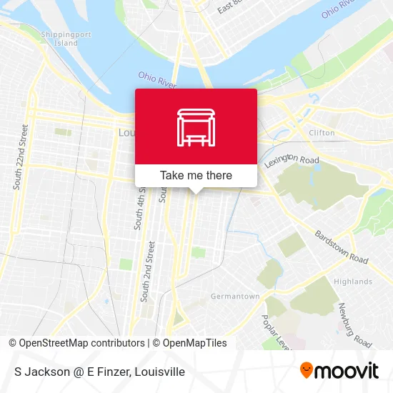 S Jackson @ E Finzer map