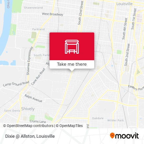 Mapa de Dixie @ Allston