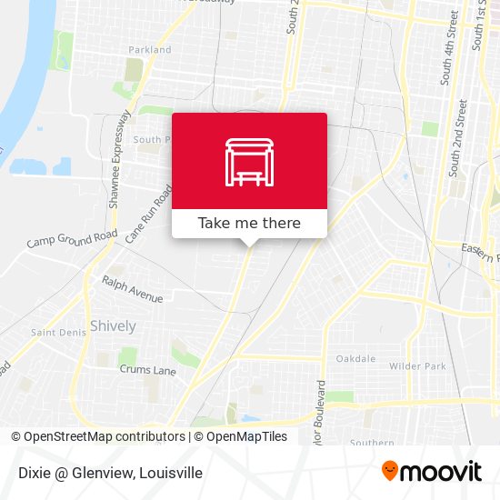 Mapa de Dixie @ Glenview