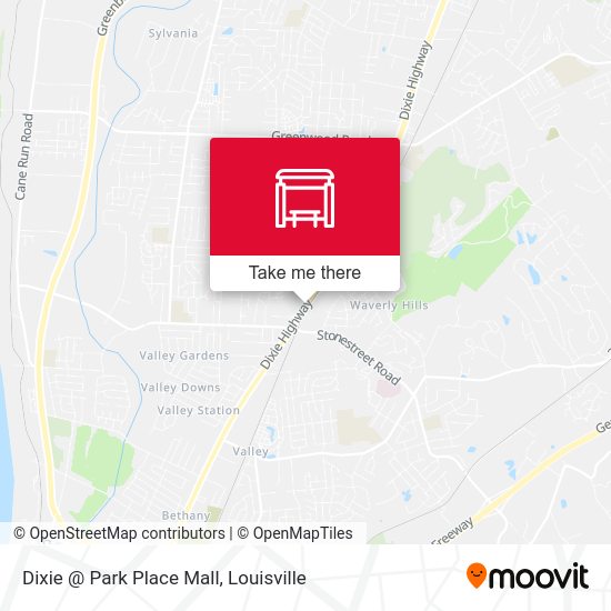 Mapa de Dixie @ Park Place Mall