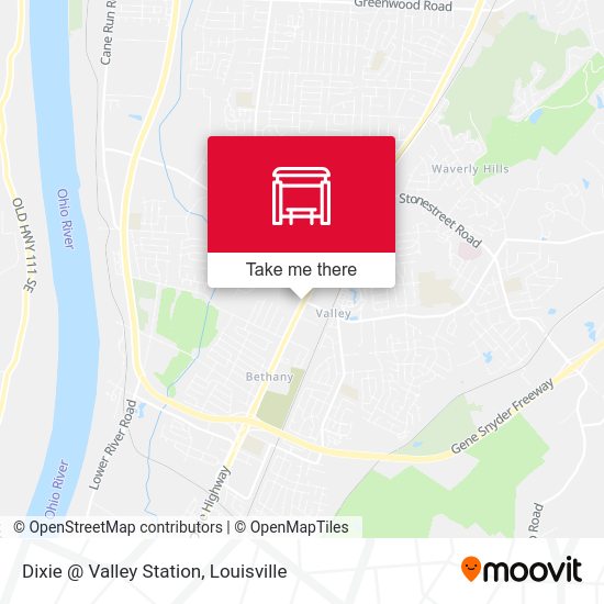 Mapa de Dixie @ Valley Station