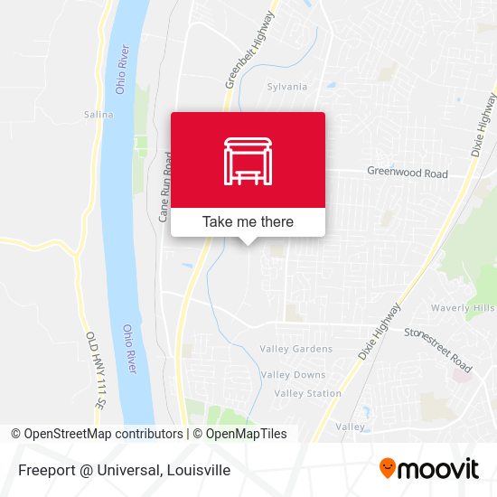 Mapa de Freeport @ Universal