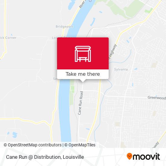 Cane Run @ Distribution map