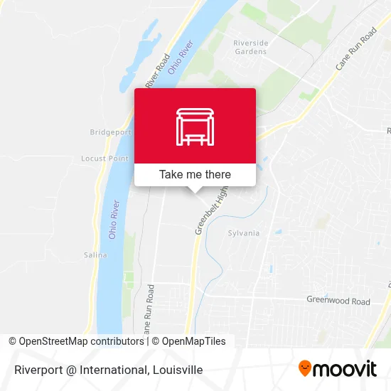 Riverport @ International map