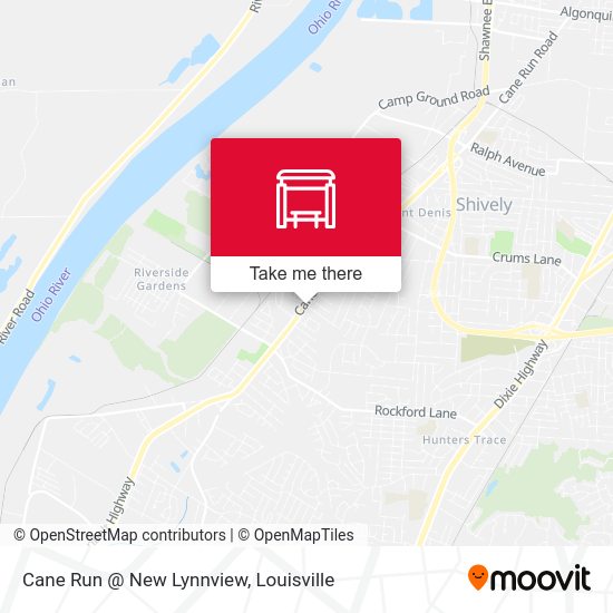 Cane Run @ New Lynnview map