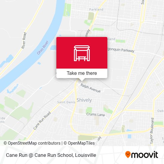 Cane Run @ Cane Run School map