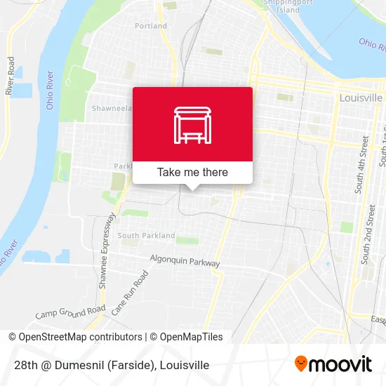 28th @ Dumesnil (Farside) map