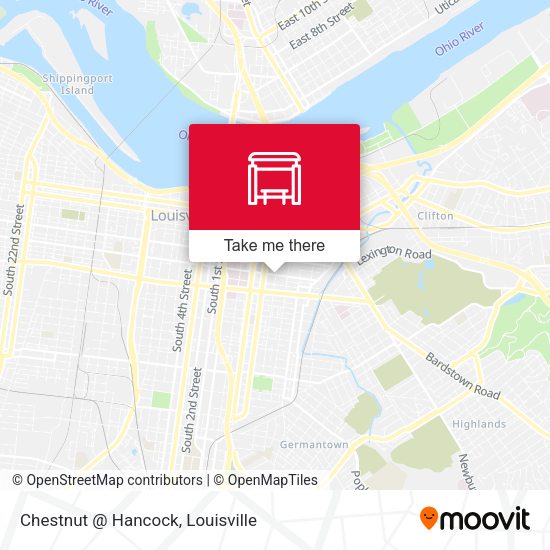 Chestnut @ Hancock map