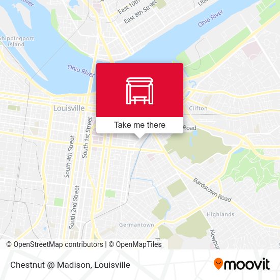 Chestnut @ Madison map