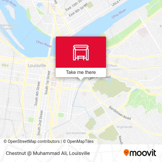 Chestnut @ Muhammad Ali map