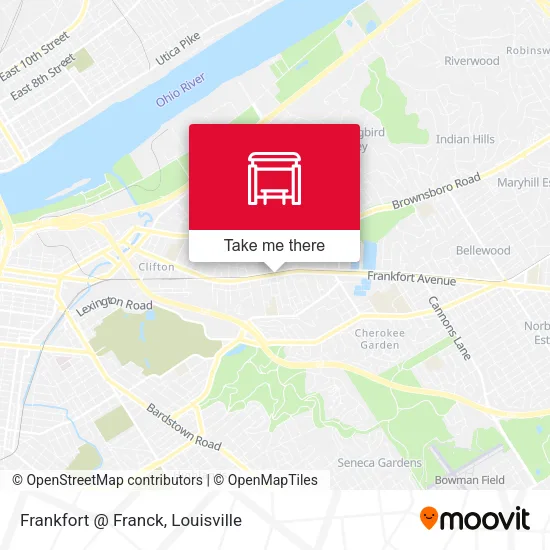 Frankfort @ Franck map