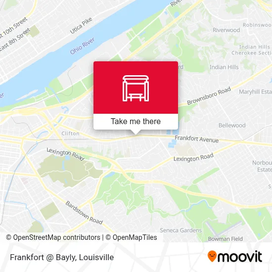 Frankfort @ Bayly map