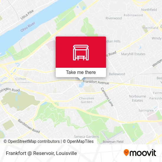 Frankfort @ Reservoir map