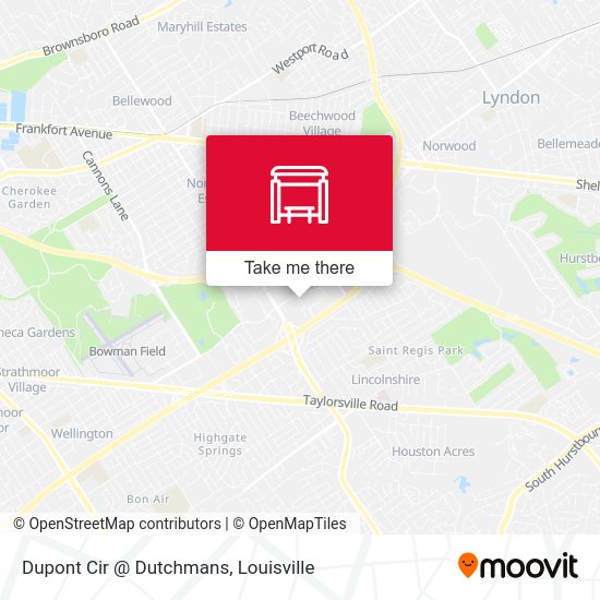 Dupont Cir @ Dutchmans map