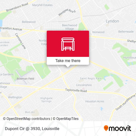 Dupont Cir @ 3930 map