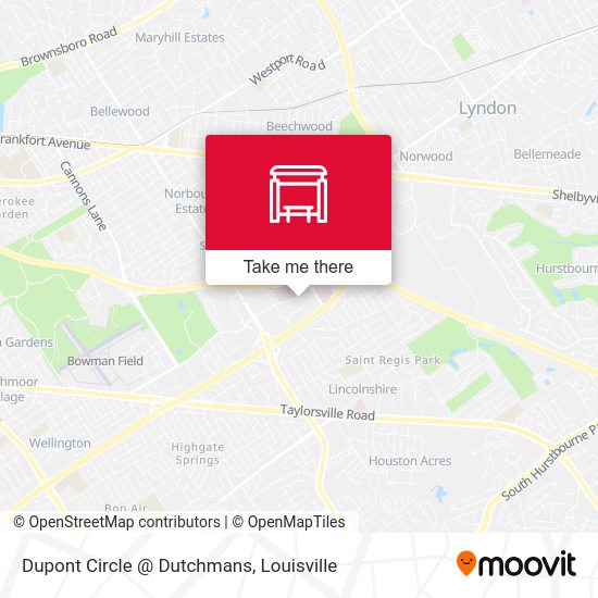 Mapa de Dupont Circle @ Dutchmans