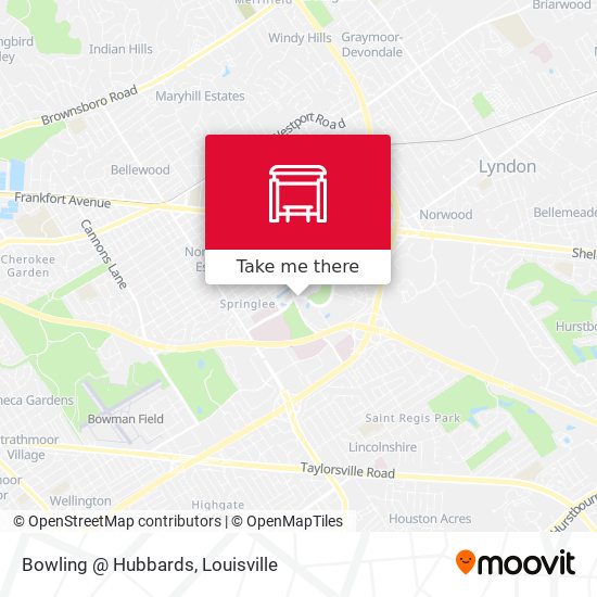 Mapa de Bowling @ Hubbards