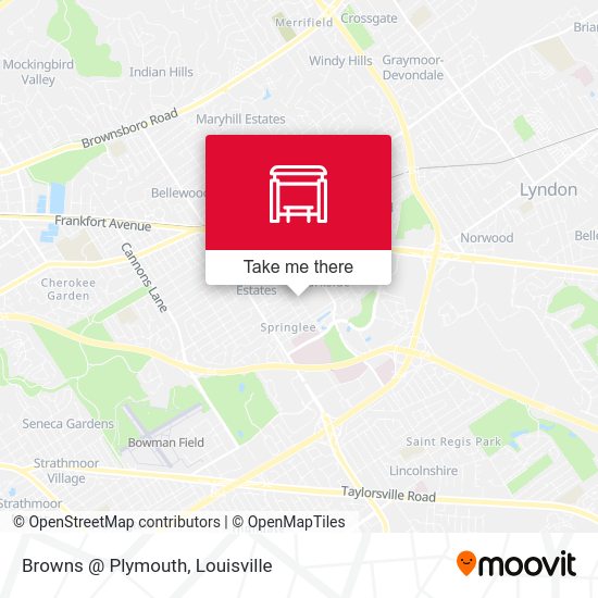 Browns @ Plymouth map