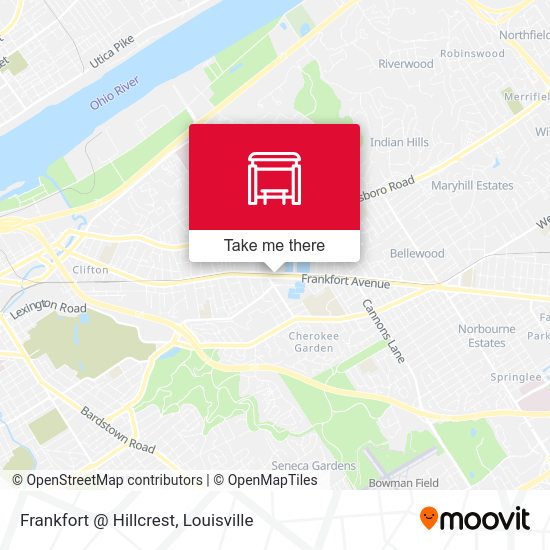 Frankfort @ Hillcrest map