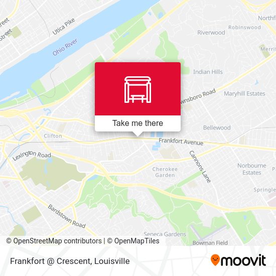 Frankfort @ Crescent map