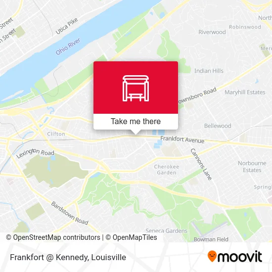 Frankfort @ Kennedy map