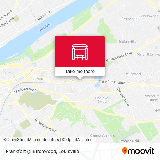Frankfort @ Birchwood map