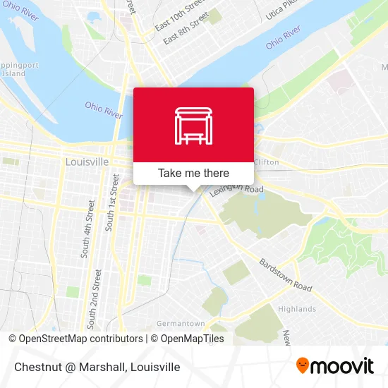 Chestnut @ Marshall map