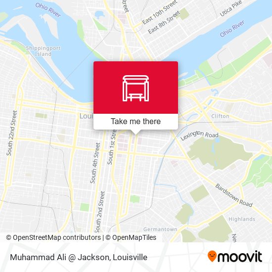 Muhammad Ali @ Jackson map