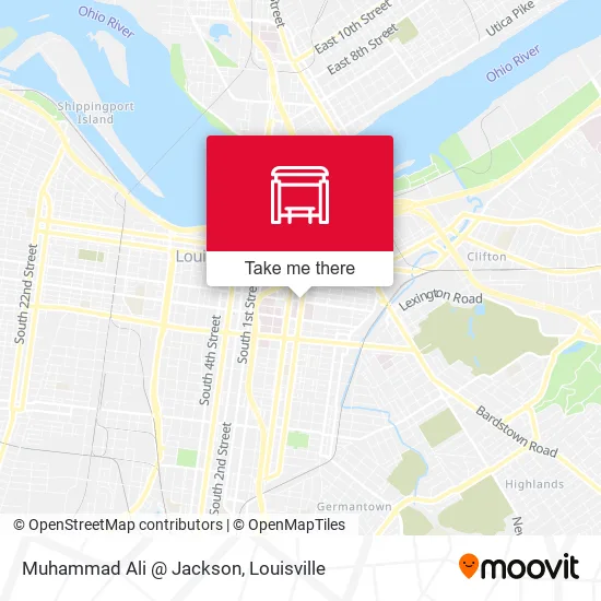 Muhammad Ali @ Jackson map