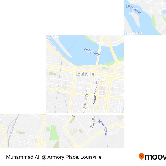 Mapa de Muhammad Ali @ Armory Place