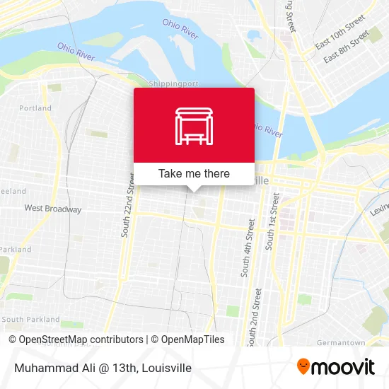 Muhammad Ali @ 13th map