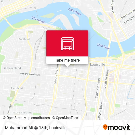 Muhammad Ali @ 18th map