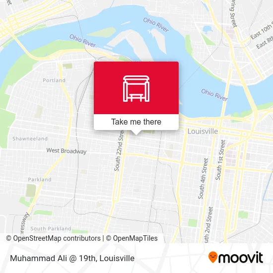 Muhammad Ali @ 19th map