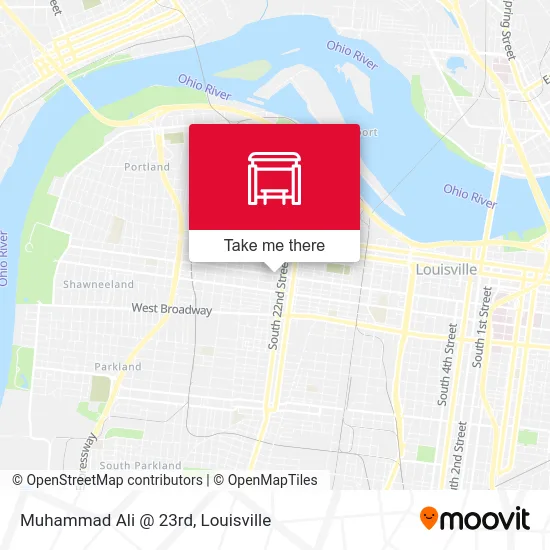 Mapa de Muhammad Ali @ 23rd
