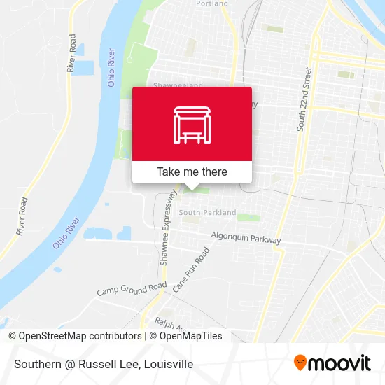 Southern @ Russell Lee map