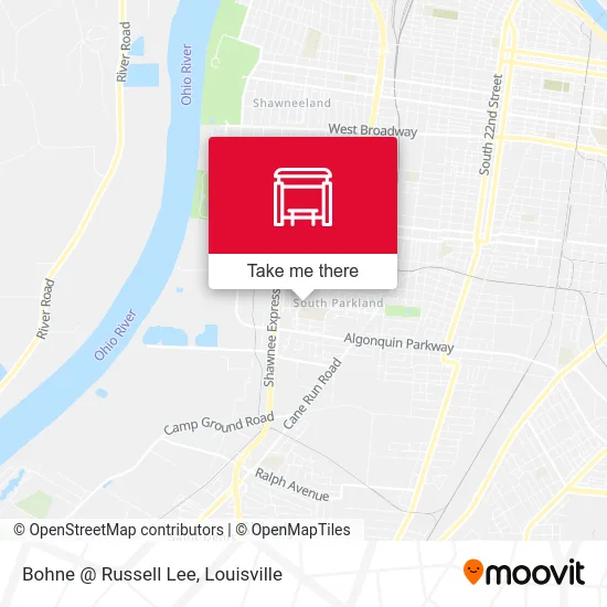 Bohne @ Russell Lee map