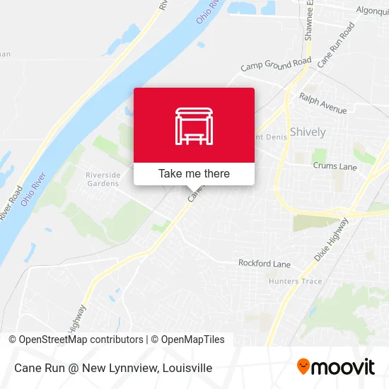 Cane Run @ New Lynnview map