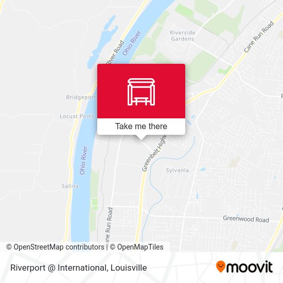 Riverport @ International map