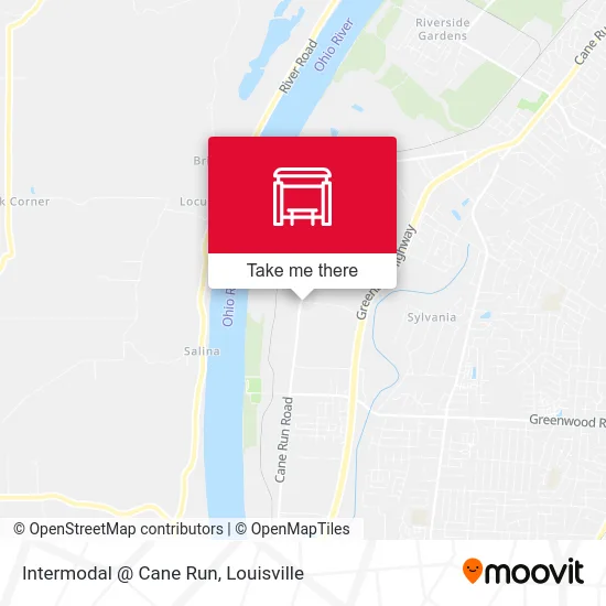Intermodal @ Cane Run map