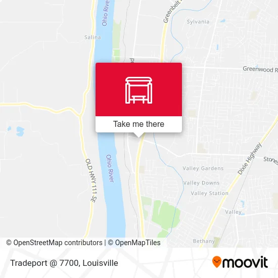 Tradeport @ 7700 map